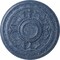 Ekena Millwork Tellson Ceiling Medallion (Fits Canopies up to 6 3/4"), 30 5/8"OD x 2 1/2"P, Americana Crackle CM30TEAMC - alternate 1